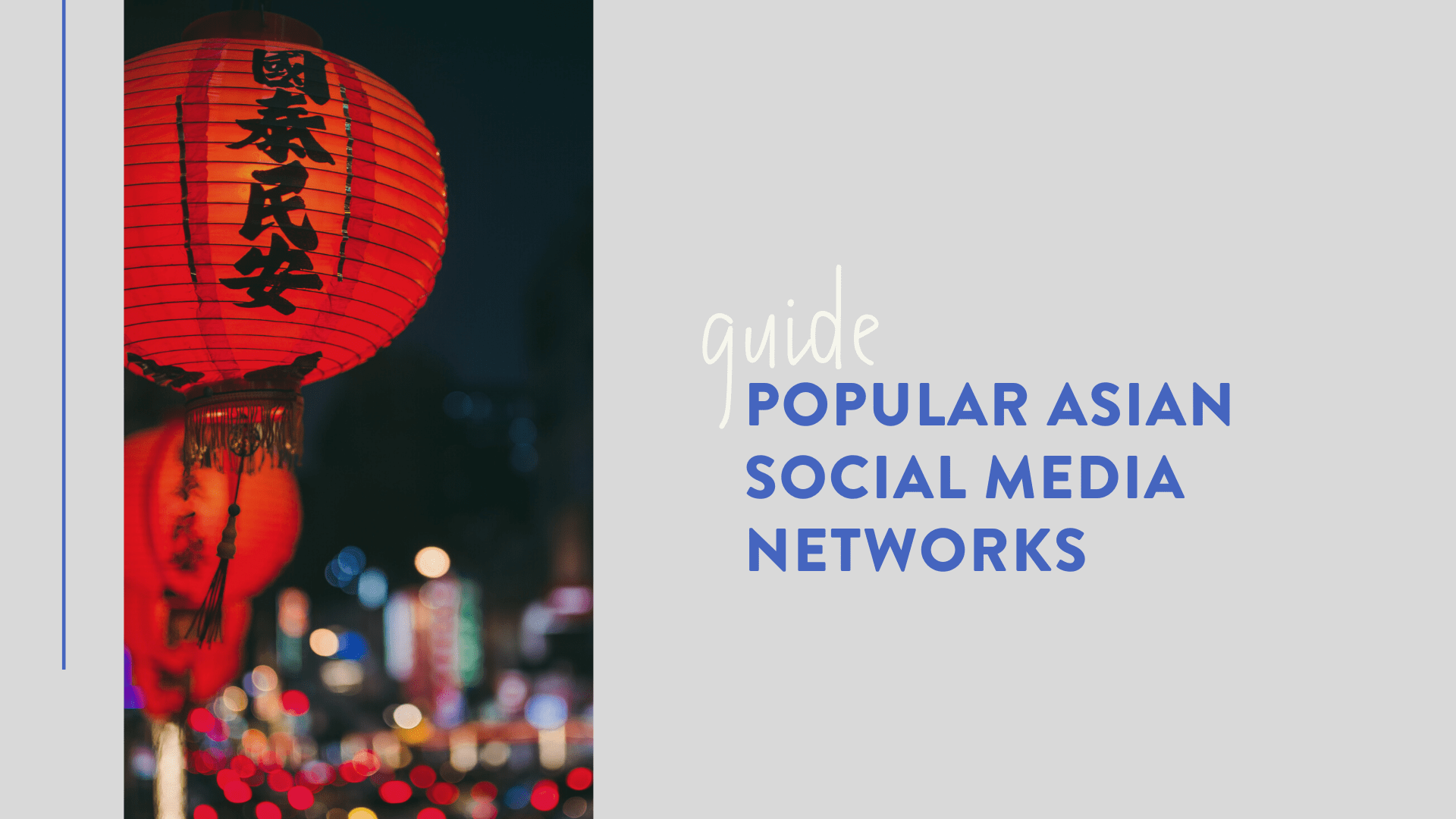 Popular Asian Social Media Networks from WeChat to SNOW // SMPerth