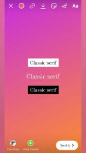 Discover the new Instagram Stories fonts // Social Media Perth