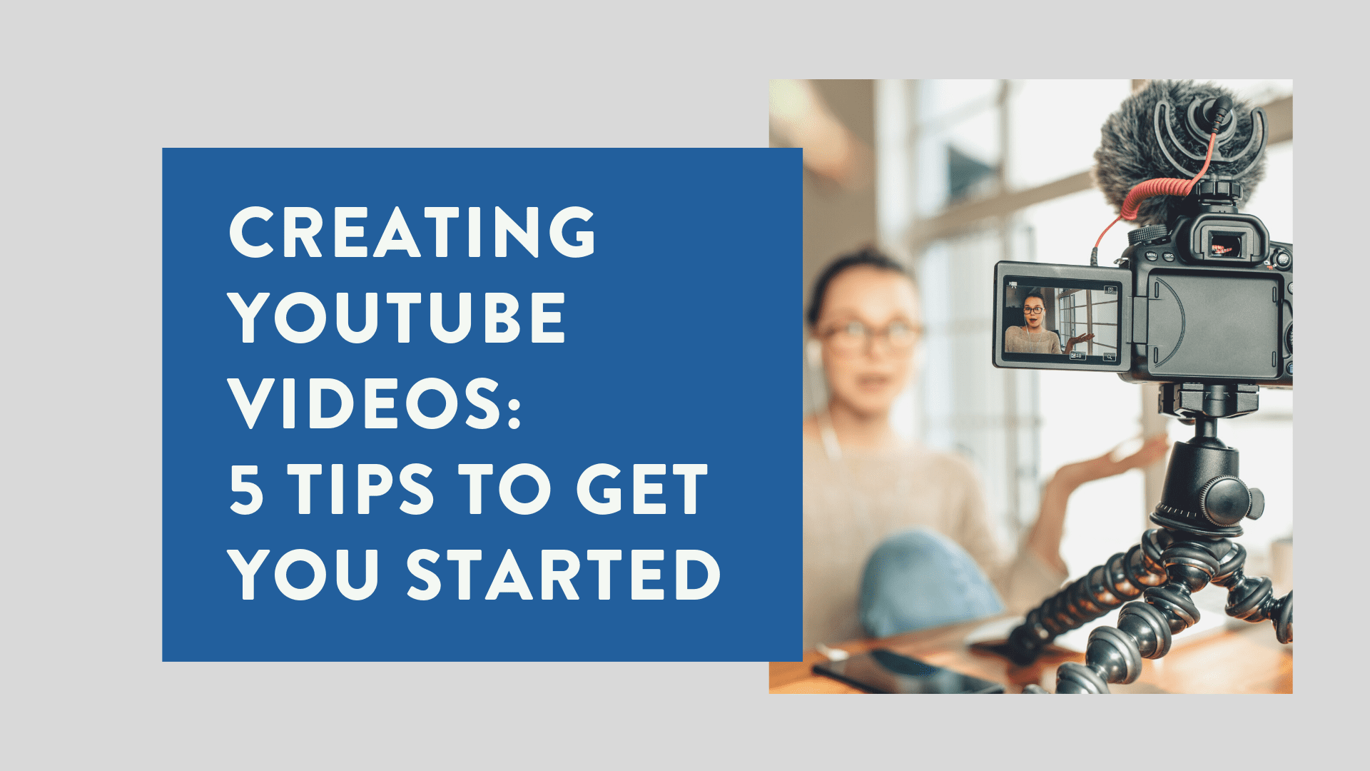 Creating YouTube Videos: 5 Tips to Get You Started // Social Media Perth