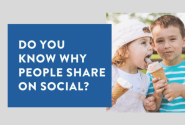 do you know why people share on social